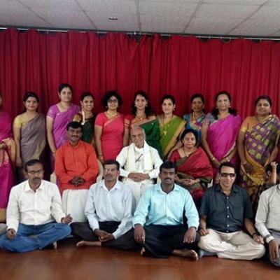 Issue of YIC Certificates to students at Maruti Yoga Kendra